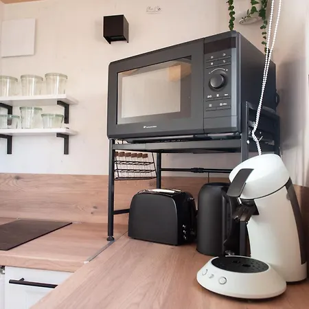 Séjour à la campagne Charmante Tiny House Avec Baie Extérieure Et Kota Grill à - Fr-1-584-374 *